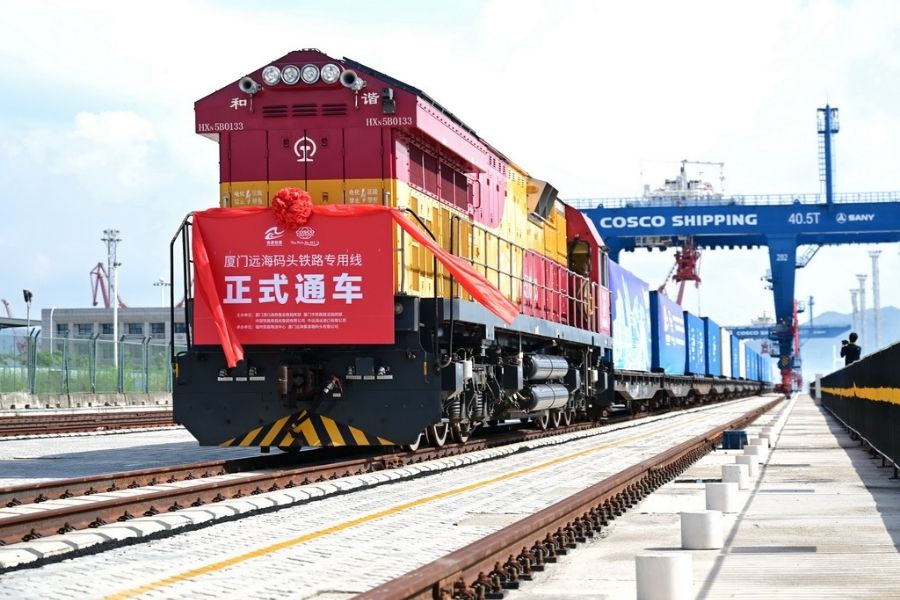 Integração entre portos e ferrovias