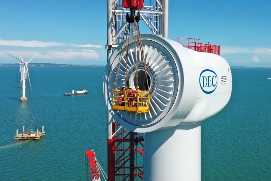 Plataforma eólica flutuante de Lufeng