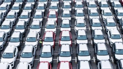 Venda de carros a combustão