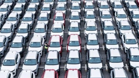 Venda de carros a combustão