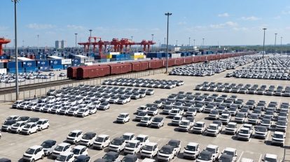 Exportações de carros da China