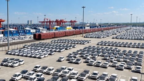 Exportações de carros da China