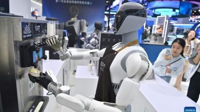 exportações de robôs