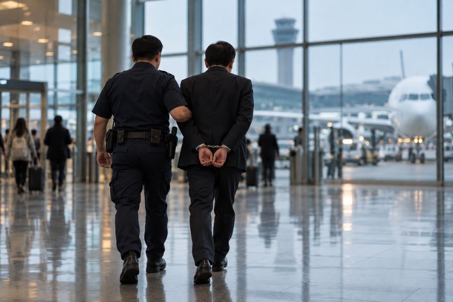 suspeitos de corrupção que fogem