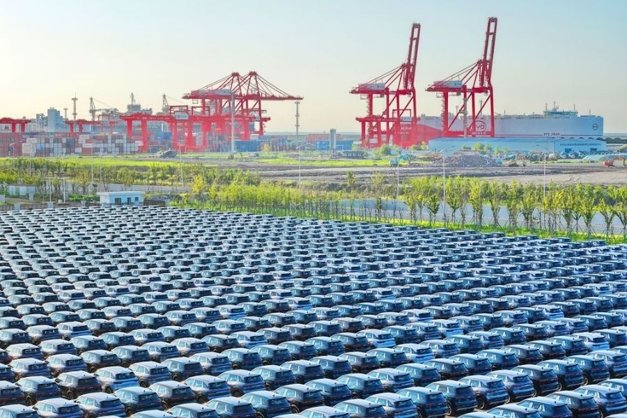 carros elétricos e híbridos da China